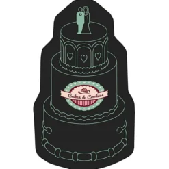 Cushioned Jar Opener - Wedding Cake - Full Color