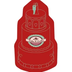 Cushioned Jar Opener - Wedding Cake - Full Color