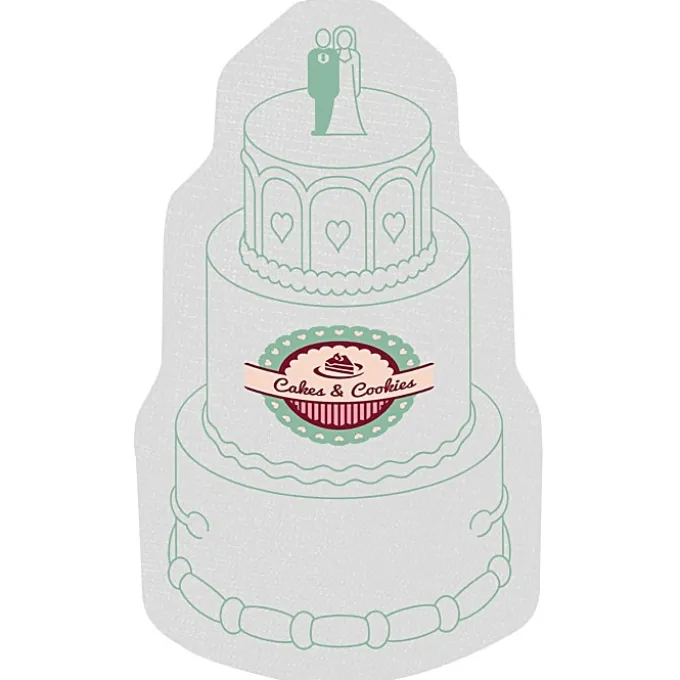 Cushioned Jar Opener - Wedding Cake - Full Color