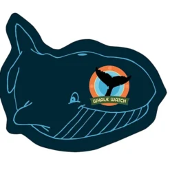 Cushioned Jar Opener - Whale - Full Color