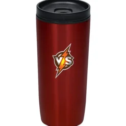 Custom Accent Stainless Travel Mug - 16 oz - Colors - Full Color