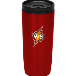 Custom Accent Stainless Travel Mug - 16 oz - Colors - Full Color