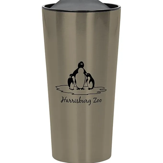 Customized Fashion Metallic Travel Mug - 16 oz