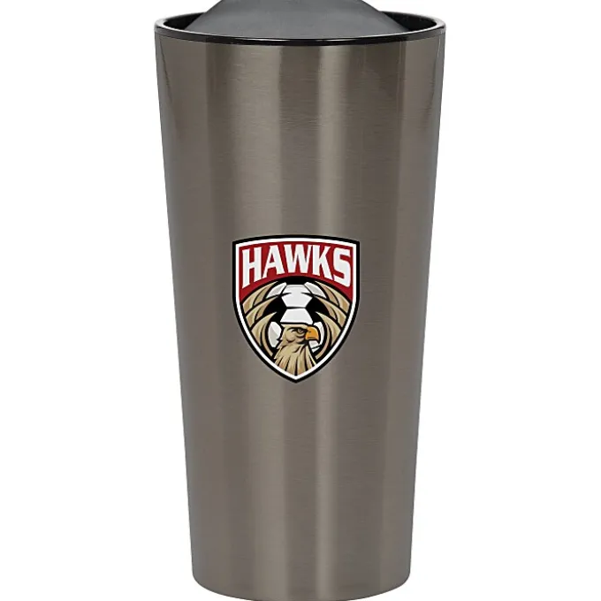 Customized Fashion Metallic Travel Mug - 16 oz - Full Color