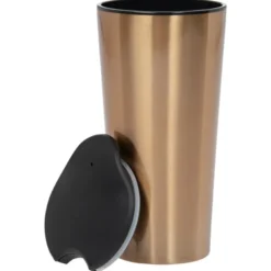 Customized Fashion Metallic Travel Mug - 16 oz - Laser Engraved