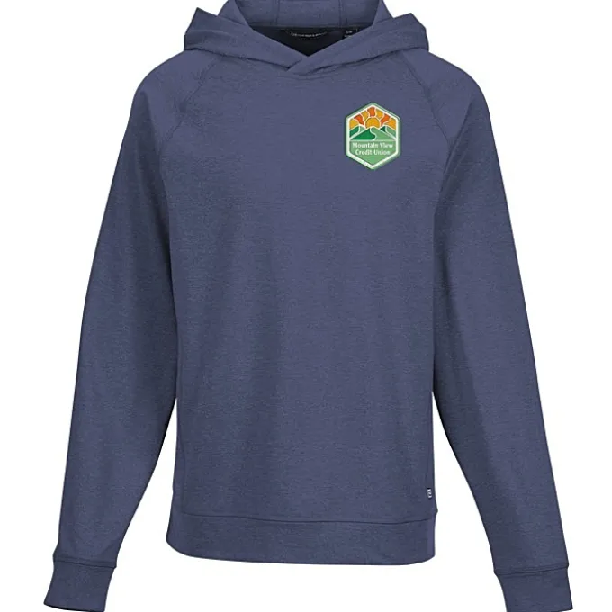Cutter & Buck Adapt Knit Heather Hooded Pullover - Men's