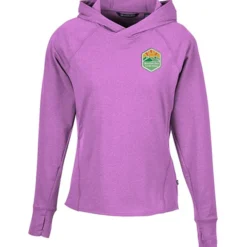 Cutter & Buck Adapt Knit Heather Hooded Pullover - Ladies'