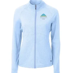 Cutter & Buck Adapt Knit Heather Full-Zip - Ladies'