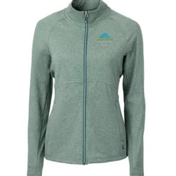 Cutter & Buck Adapt Knit Heather Full-Zip - Ladies'