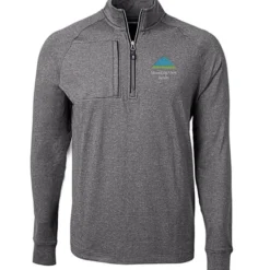 Cutter & Buck Adapt Knit Heather 1/4-Zip Pullover - Men's