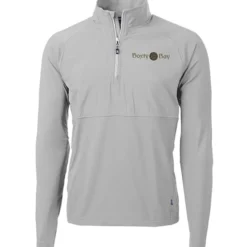 Cutter & Buck Adapt Knit Hybrid 1/4-Zip Pullover