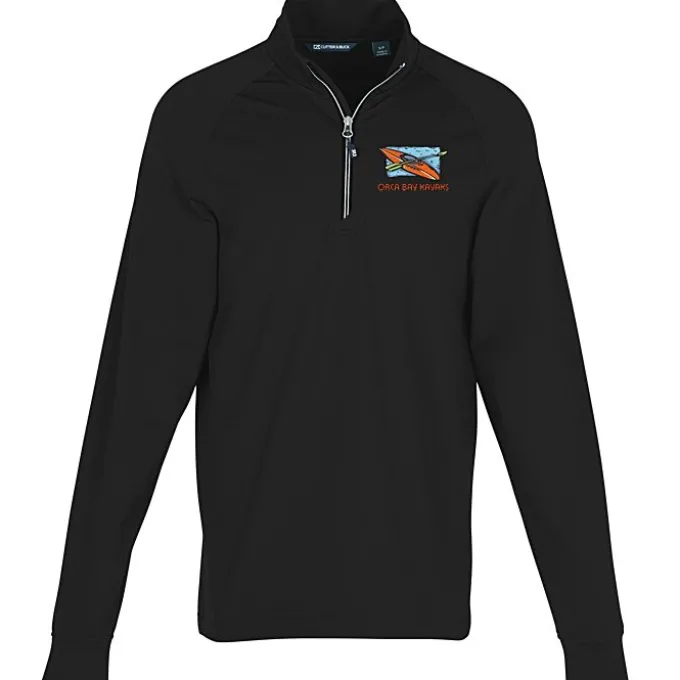 Cutter & Buck Adapt Knit Stretch 1/4-Zip Pullover - Men's