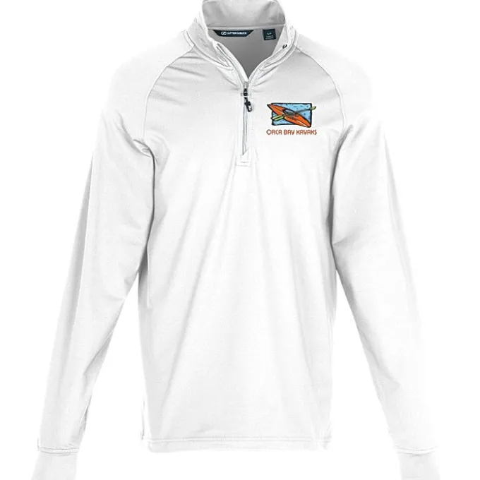Cutter & Buck Adapt Knit Stretch 1/4-Zip Pullover - Men's