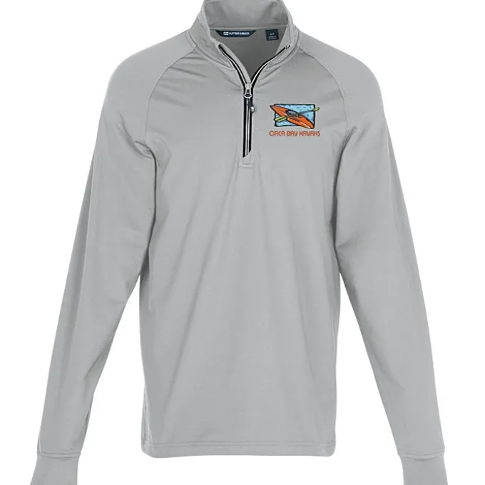 Cutter & Buck Adapt Knit Stretch 1/4-Zip Pullover - Men's