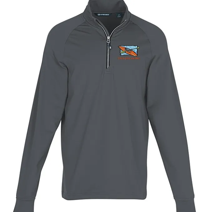 Cutter & Buck Adapt Knit Stretch 1/4-Zip Pullover - Men's