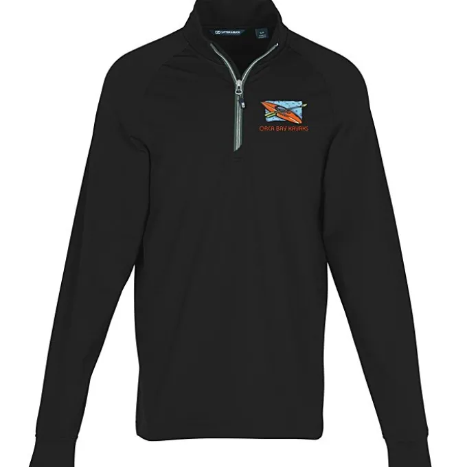 Cutter & Buck Adapt Knit Stretch 1/4-Zip Pullover - Men's