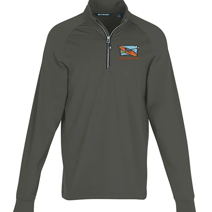 Cutter & Buck Adapt Knit Stretch 1/4-Zip Pullover - Men's