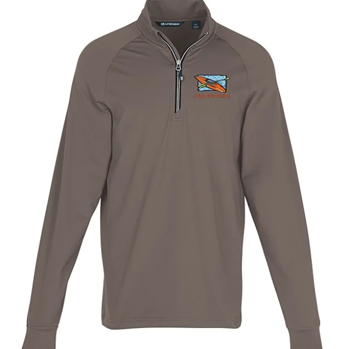 Cutter & Buck Adapt Knit Stretch 1/4-Zip Pullover - Men's
