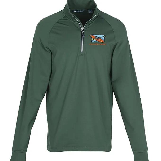 Cutter & Buck Adapt Knit Stretch 1/4-Zip Pullover - Men's