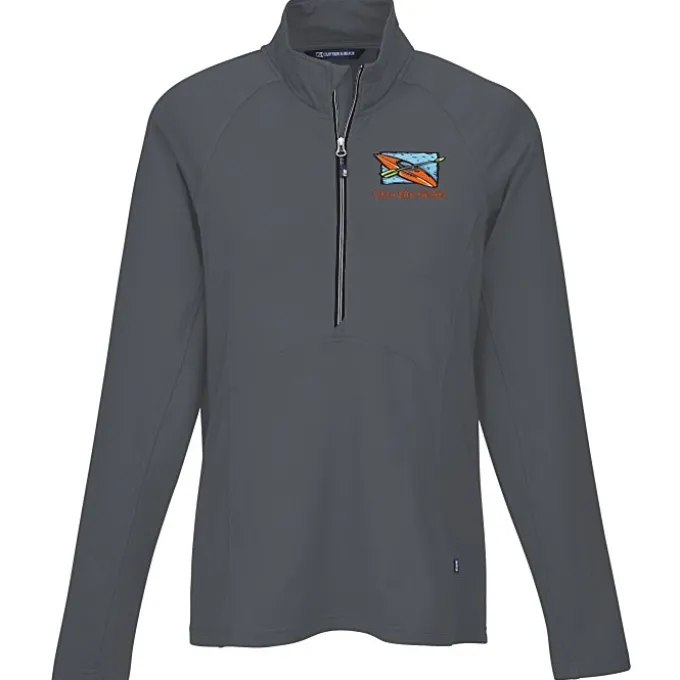 Cutter & Buck Adapt Knit Stretch 1/2-Zip Pullover - Ladies'