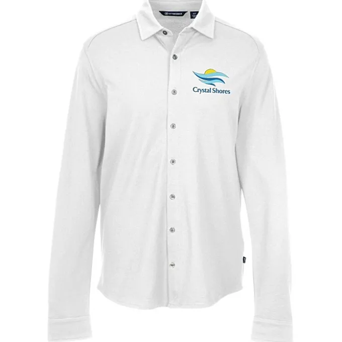 Cutter & Buck Advantage Tri-Blend Pique Knit Shirt - Men's