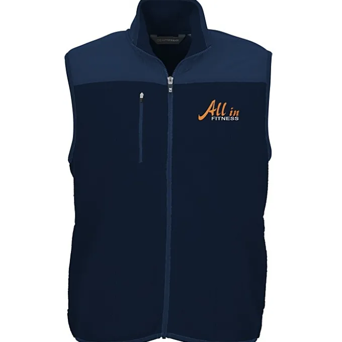 Cutter & Buck Cascade Sherpa Fleece Vest - Men's