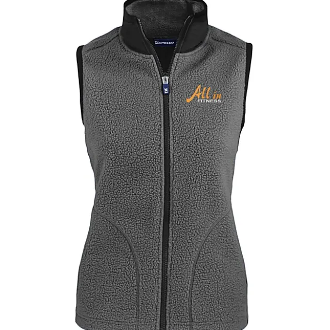 Cutter & Buck Cascade Sherpa Fleece Vest - Ladies'