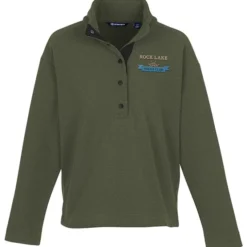 Cutter & Buck Hunt's Point Textured Fleece Snap Pullover - Ladies'