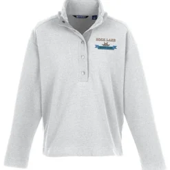 Cutter & Buck Hunt's Point Textured Fleece Snap Pullover - Ladies'