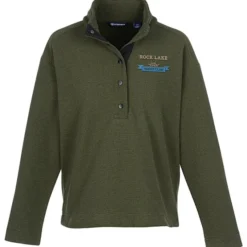 Cutter & Buck Hunt's Point Textured Fleece Snap Pullover - Ladies'