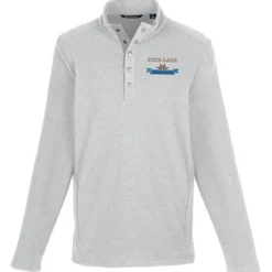Cutter & Buck Hunt's Point Textured Fleece Snap Pullover - Men's