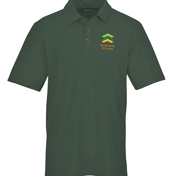 Cutter & Buck Prospect Textured Stretch Polo - Men's
