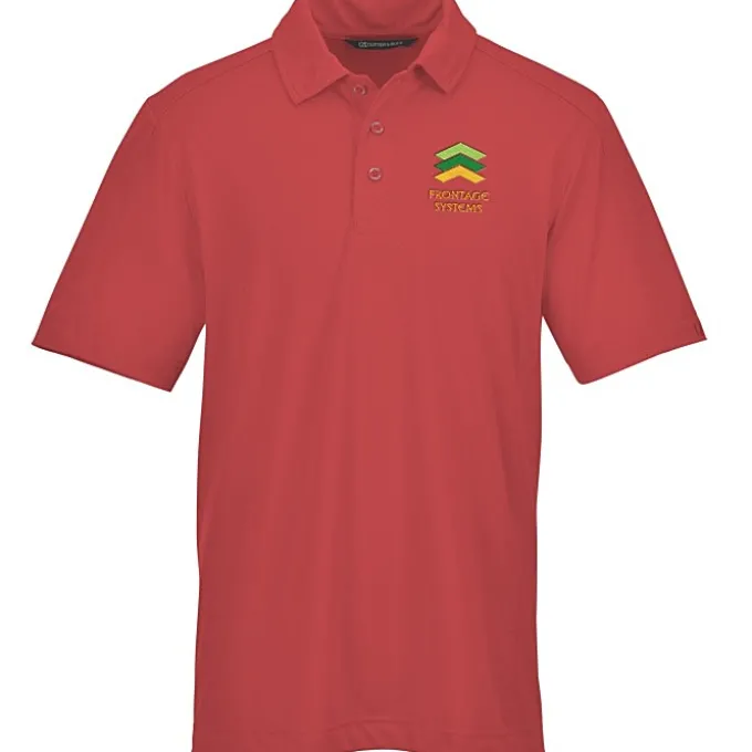 Cutter & Buck Prospect Textured Stretch Polo - Men's