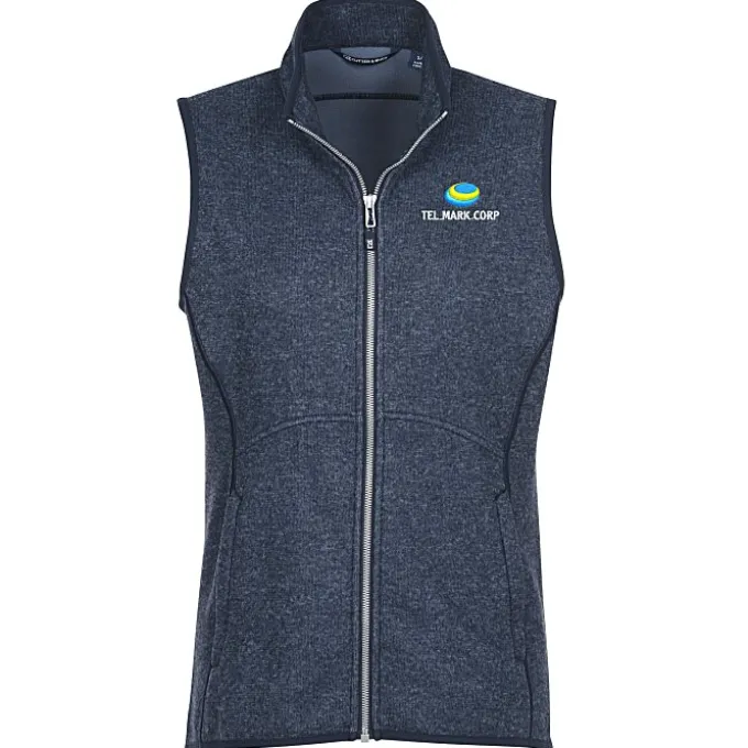 Cutter & Buck Sweater Knit Fleece Vest - Ladies'