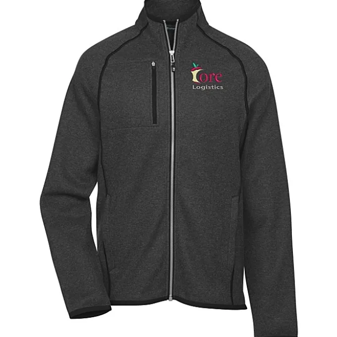 Cutter & Buck Sweater Knit Fleece Jacket - Men's