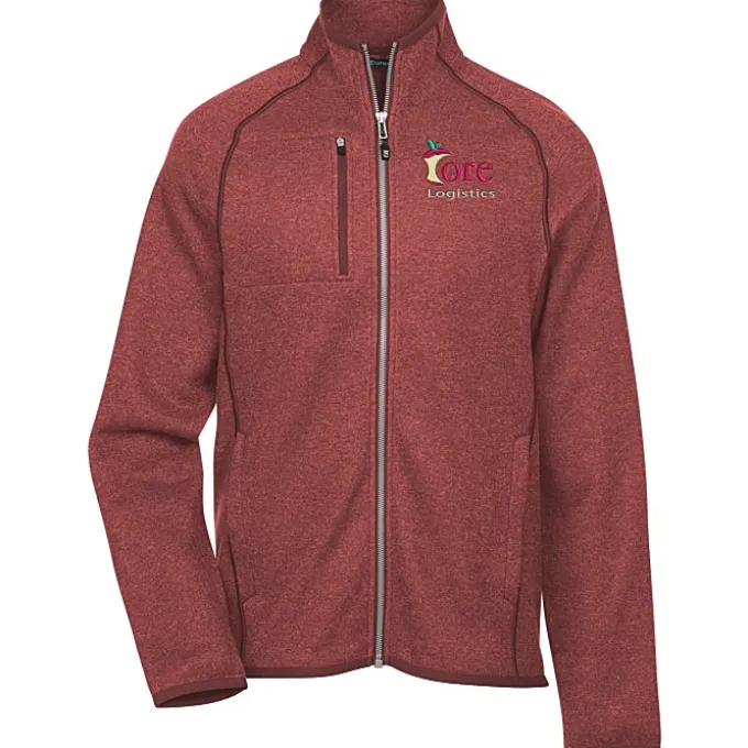Cutter & Buck Sweater Knit Fleece Jacket - Men's