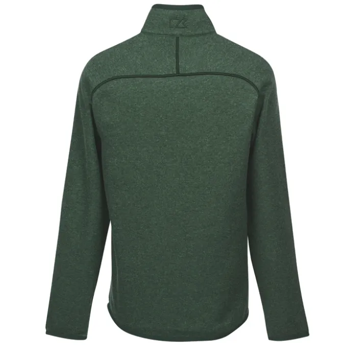 Cutter & Buck Sweater Knit Fleece Jacket - Men's