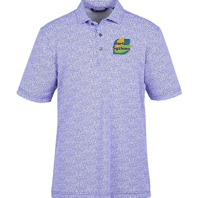 Cutter & Buck Virtue Pique Botanical Print Polo