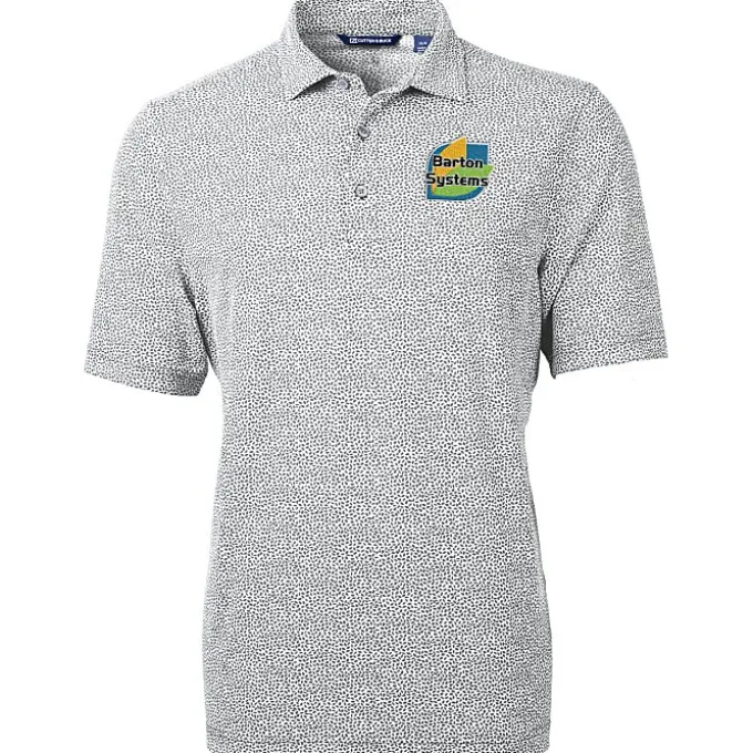 Cutter & Buck Virtue Pique Botanical Print Polo