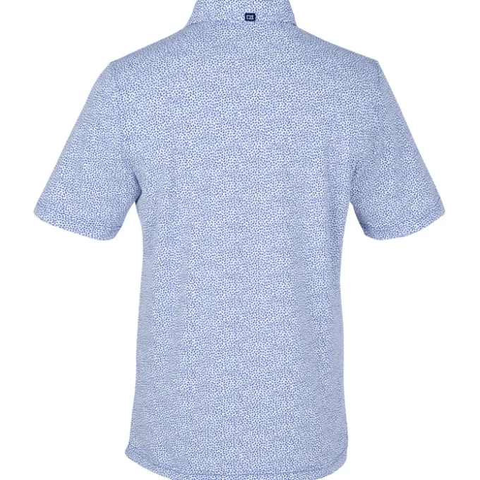 Cutter & Buck Virtue Pique Botanical Print Polo