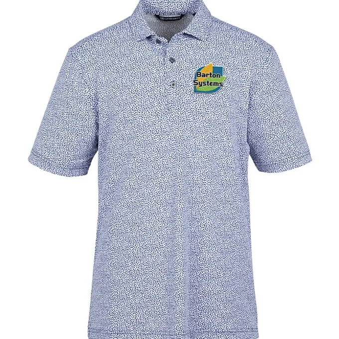 Cutter & Buck Virtue Pique Botanical Print Polo