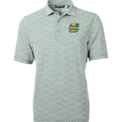 Cutter & Buck Virtue Pique Botanical Print Polo