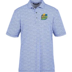 Cutter & Buck Virtue Pique Botanical Print Polo