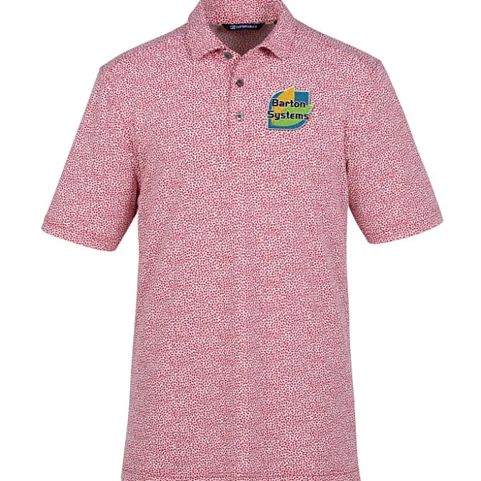 Cutter & Buck Virtue Pique Botanical Print Polo