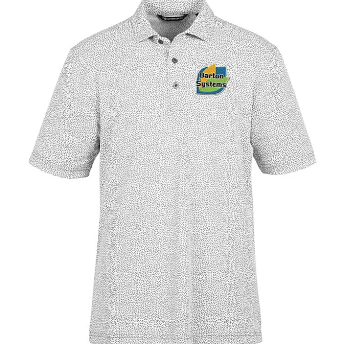 Cutter & Buck Virtue Pique Botanical Print Polo