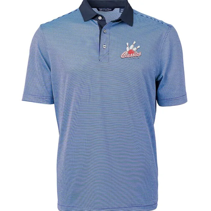 Cutter & Buck Virtue Pique Micro Stripe Polo