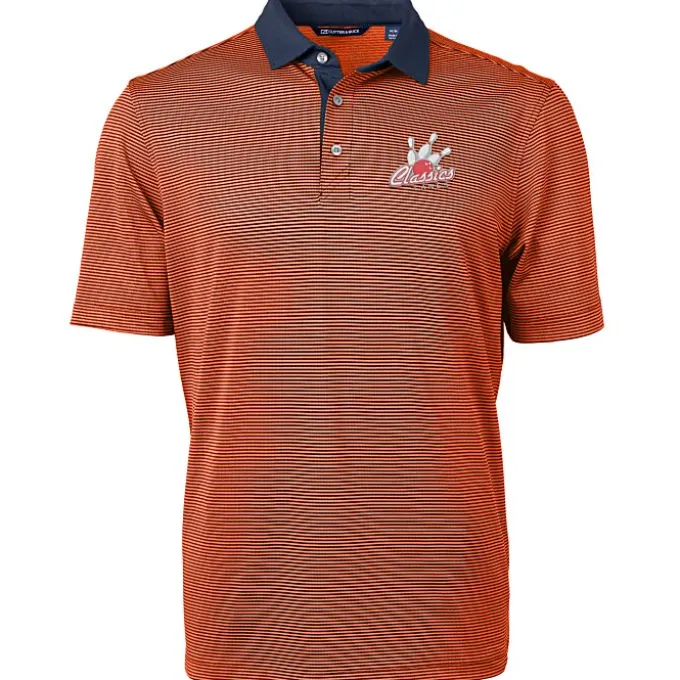 Cutter & Buck Virtue Pique Micro Stripe Polo