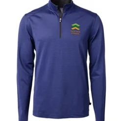 Cutter & Buck Virtue Pique Micro Stripe 1/4-Zip Pullover
