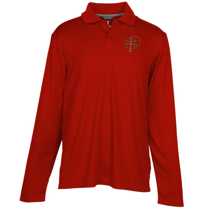 Dade Textured Performance LS Polo - Men's - 24 hr