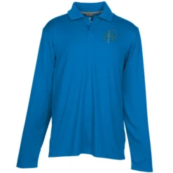 Dade Textured Performance LS Polo - Men's - 24 hr